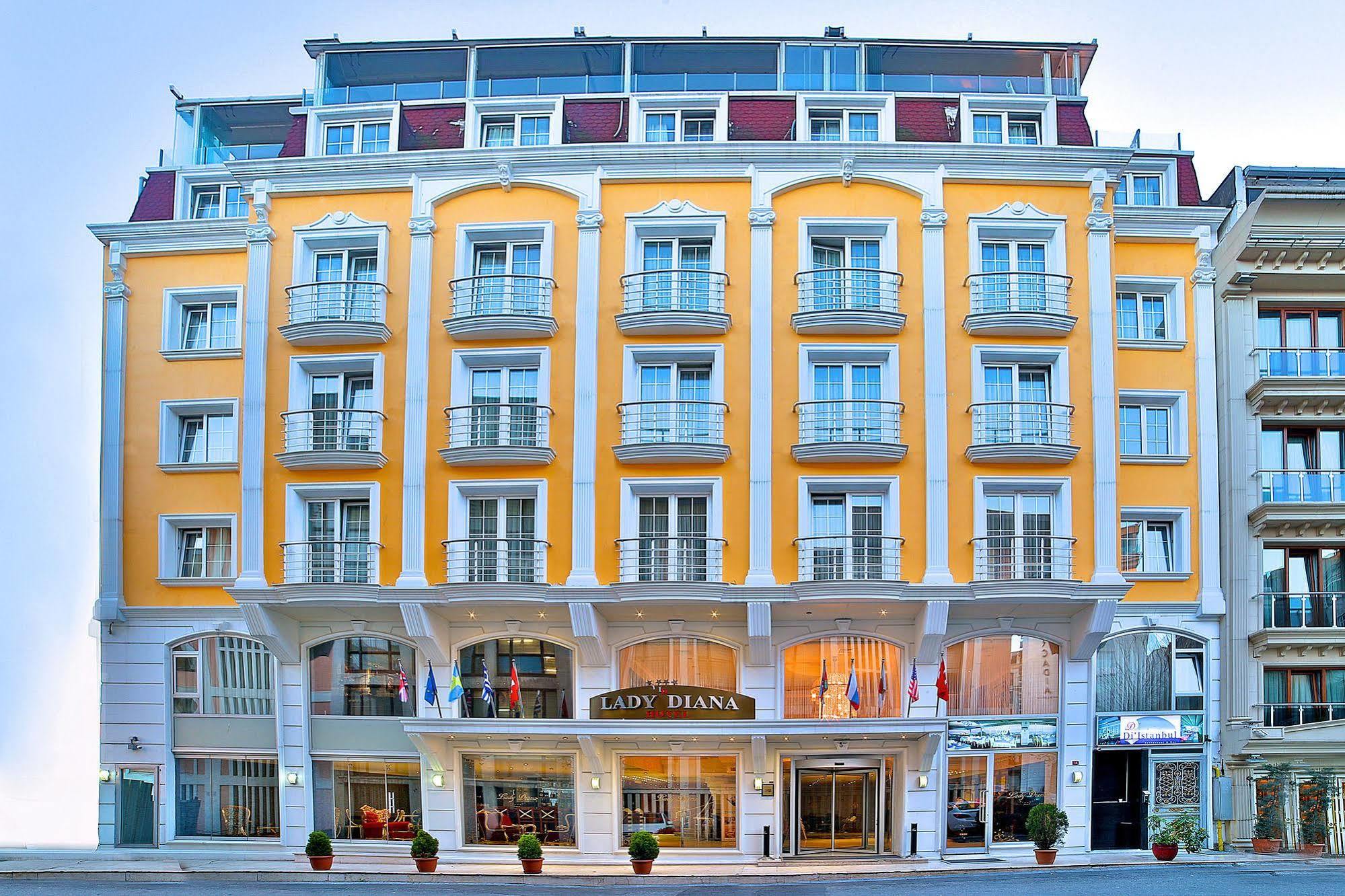 Lady Diana Hotel Istambul Exterior foto